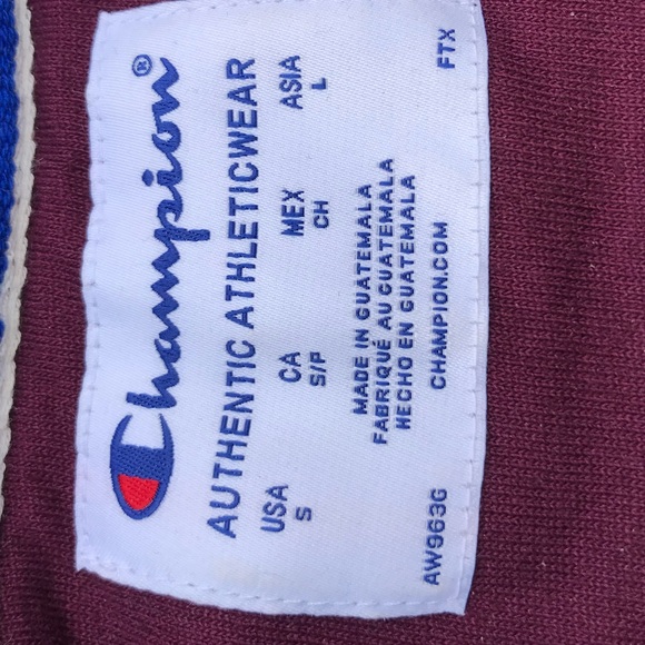 Champion Maroon Sweatshirt - Picture 6 of 8